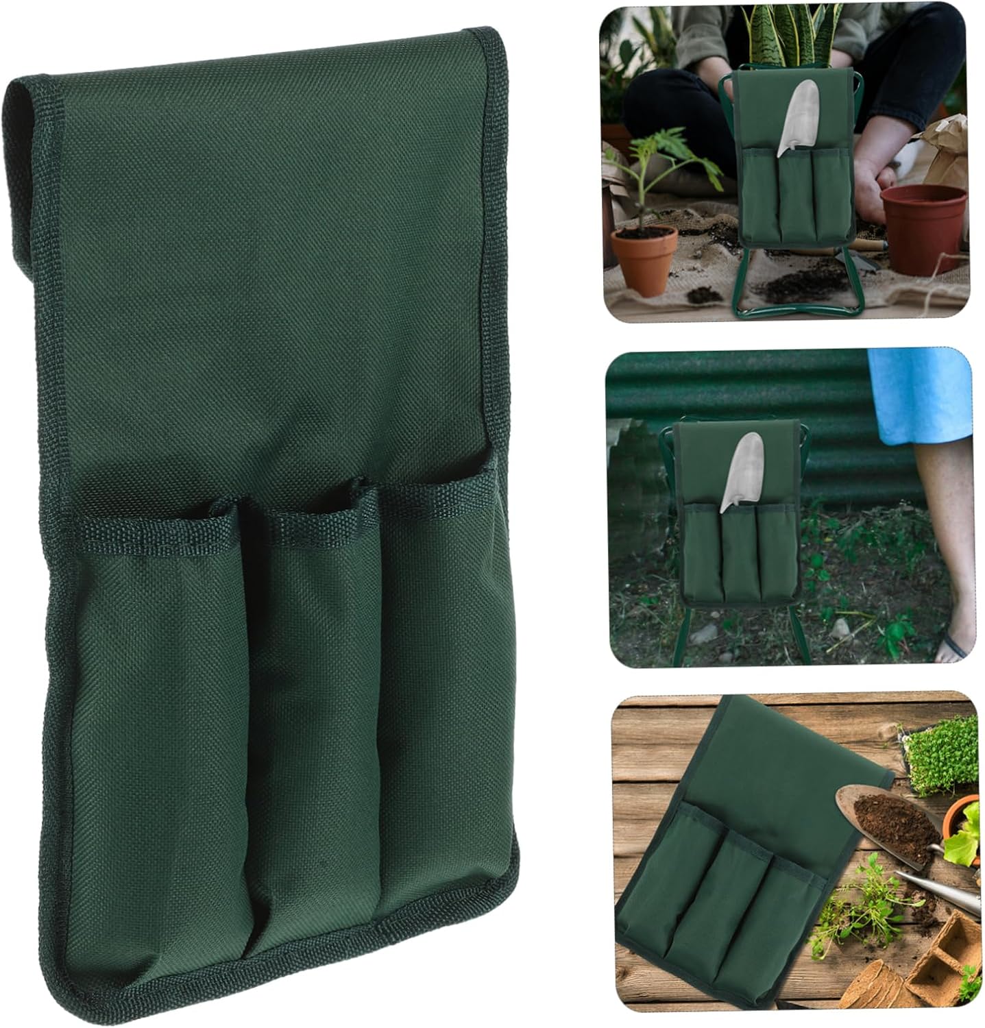 Hemoton Garden Kneeler Tools Bag Durable Water Resistant Storage Pouch for Gardening Supplies Versatile Kneeling Carrier for Outdoor Use and Wet Conditions - Image 3