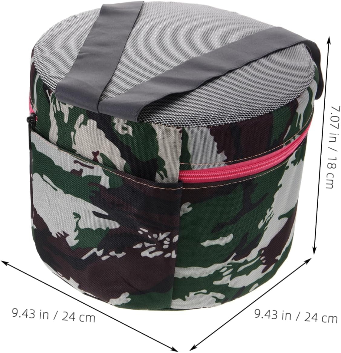 Lightweight Gardening Stool with Tool Pouch Portable Multi-Functional Camp Seat for Fishing Hiking and Outdoor Activities Durable and Cloth Design - Image 3