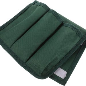ORFOFE Garden Kneeler Tool Bag Side Pouch for Kneeling Seat Water-Resistant Gardening Storage Bag for Use Easy to Clean Maintain