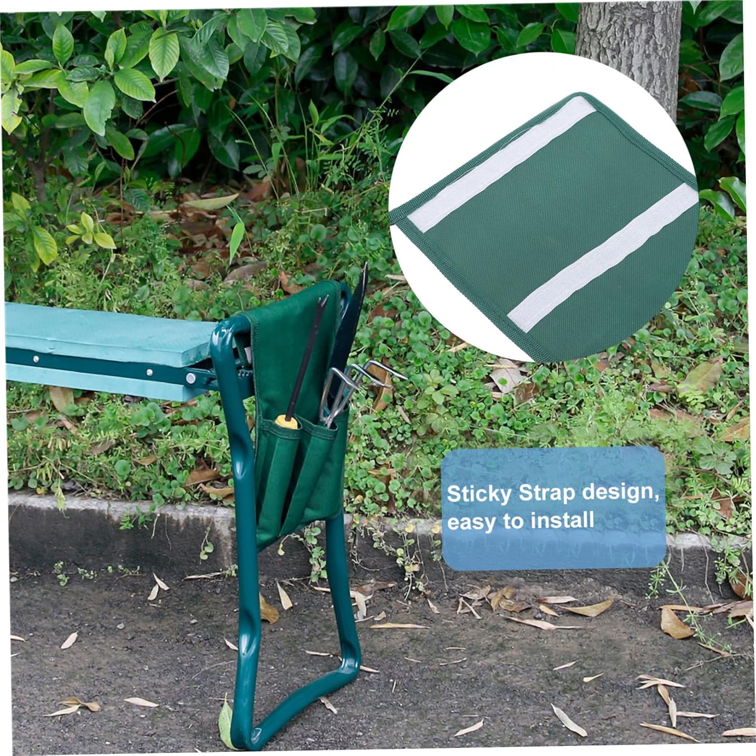 ARTIBETTER Garden Supplies Storage Tool Pouch Kneeler Stylish Oxford Bag for Garden Tools - Image 2