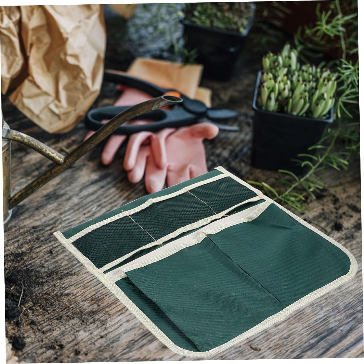 Garden Tools for Gardening Storage Bag Kneeler Seat Pouch Oxford Garden Enthusiast Must-Have - Image 2