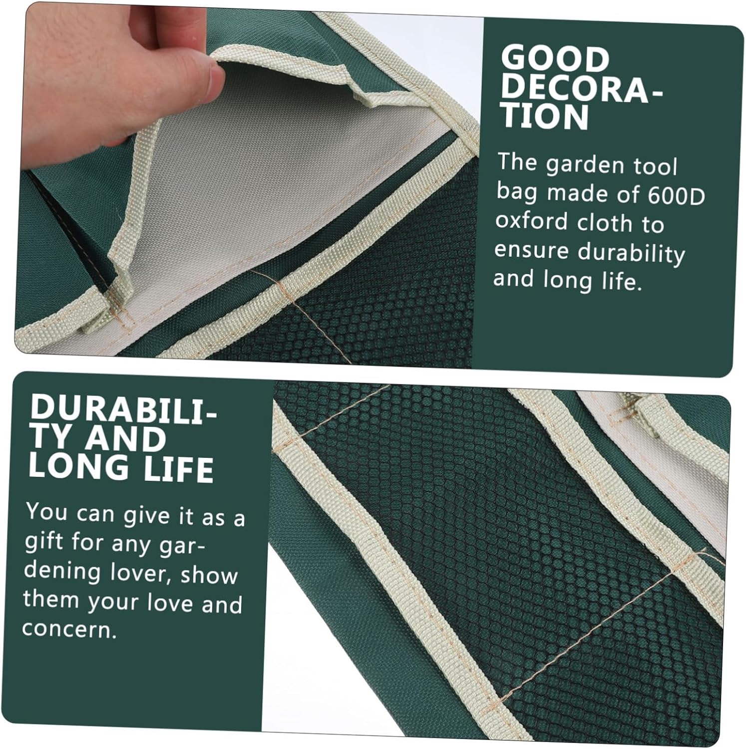 Garden Tools for Gardening Storage Bag Kneeler Seat Pouch Oxford Garden Enthusiast Must-Have - Image 6