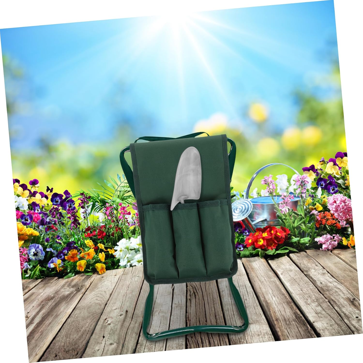 Hemoton Garden Kneeler Tools Bag Durable Water Resistant Storage Pouch for Gardening Supplies Versatile Kneeling Carrier for Outdoor Use and Wet Conditions - Image 9