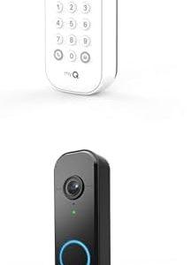 myQ Smart Garage Door Video Keypad + myQ Video Doorbell | 2K Camera