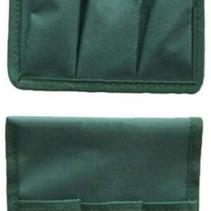 2Pc Garden Kneeler Stool Bags Portable Storage Pouches for Organization Durable Kneeling Seat Bags for Gardeners Maintenance Personnel and Outdoor Activities Green