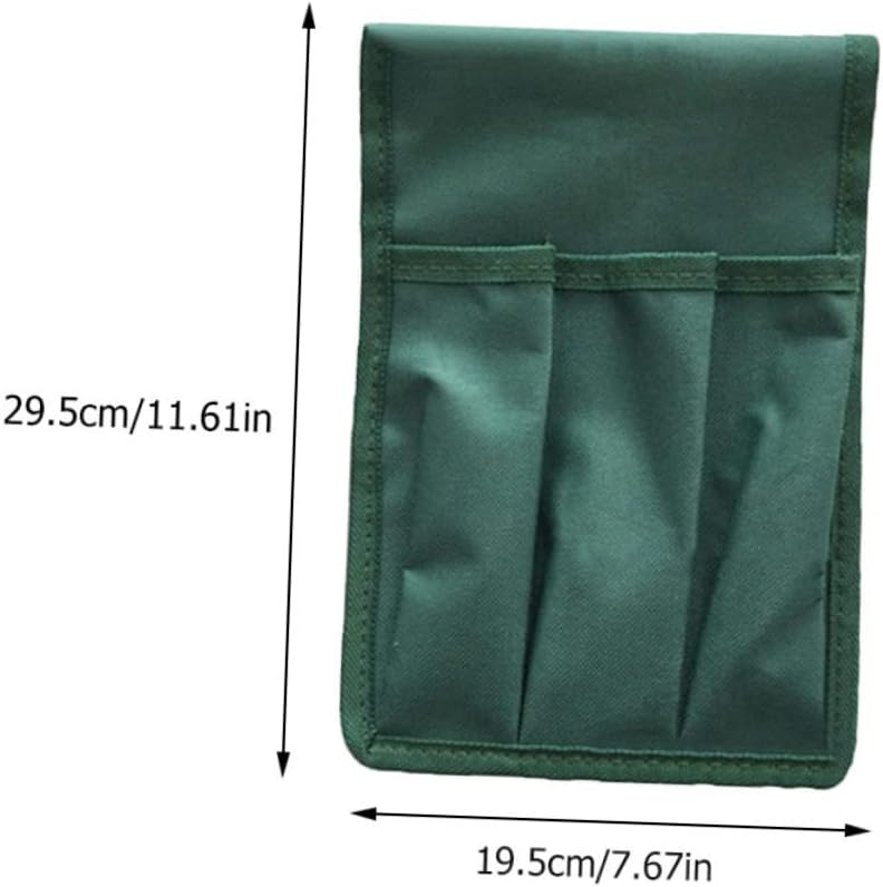 2pc Durable Garden Kneeler Bags with Tool Storage Pouches Comfortable Green Design for Gardening Camping and Outdoor Use - Image 2