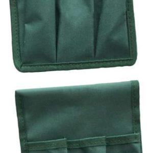Outanaya 2Pc Garden Kneeler Seat Tool Bags Durable Kneeling Seat Bags for Organizing Gardening Tools Compact Design for Planting and Easy to Carry Green