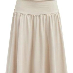 OYOANGLE Girl's Off the Shoulder Short Sleeve Ruffle A Line Long Dress Elegant Ruched Graduation Dress