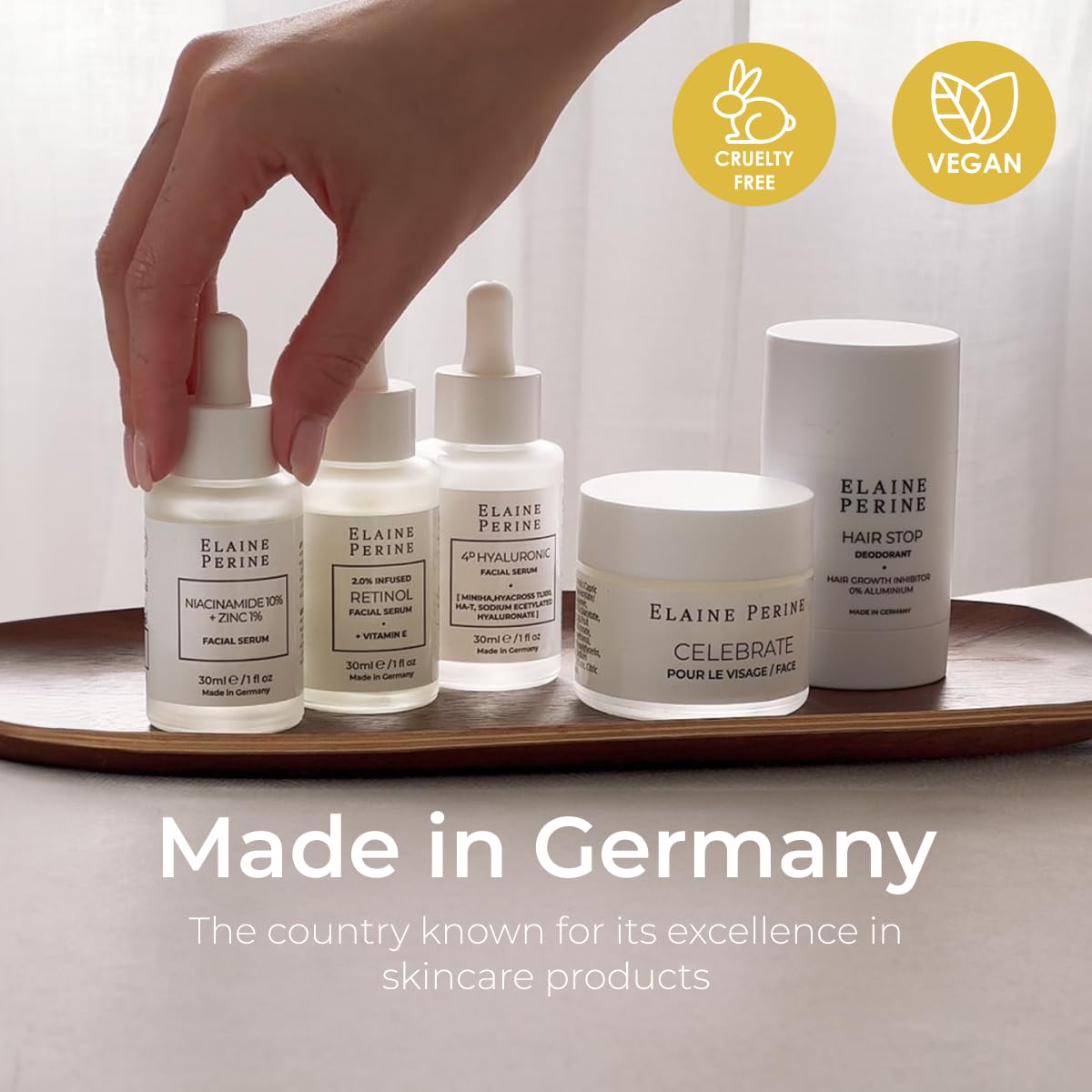 ELAINE PERINE Facial Hair Inhibitor Cream - Permanent Face Hair Solution for Women - Stop Hair Growth with Natural Ingredients - Made in Germany - Image 7
