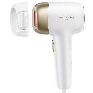 Wavytalk IPL Hair Removal Device, Bare It with Precision Roller for Face Body Bikini – Long-Lasting & Painless, 24J Dual-Pulse & Ice Cooling, At-Home Use for Women and Men, Corded