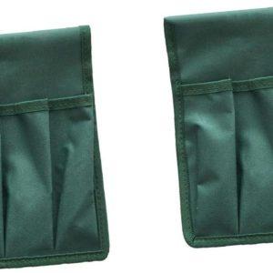 2pc Garden Kneeler Seat Bags Extra Thick Kneeling Pads for Gardening Tools Portable Tool Storage Bags