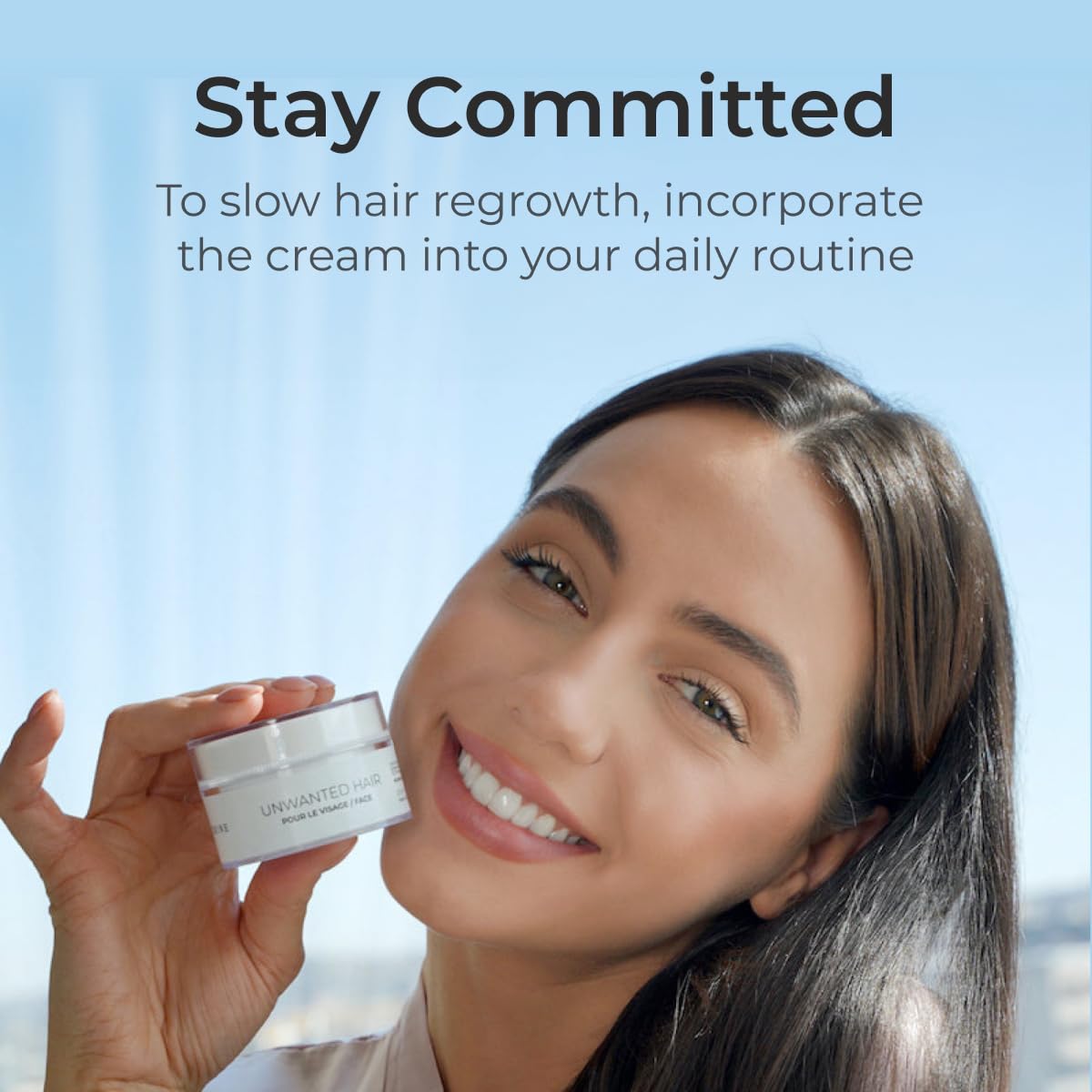 ELAINE PERINE Facial Hair Inhibitor Cream - Permanent Face Hair Solution for Women - Stop Hair Growth with Natural Ingredients - Made in Germany - Image 4