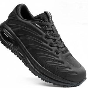 Men's Non Slip Chef Shoes | Arch Support Walking Shoes, Waterproof Oil Resistant Work Sneakers for Kitchen & Food Service