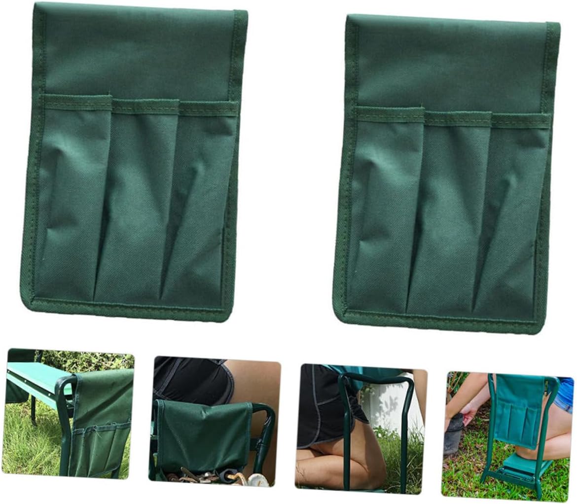 2pc Garden Kneeler Seat Bags Extra Thick Kneeling Pads for Gardening Tools Portable Tool Storage Bags - Image 3