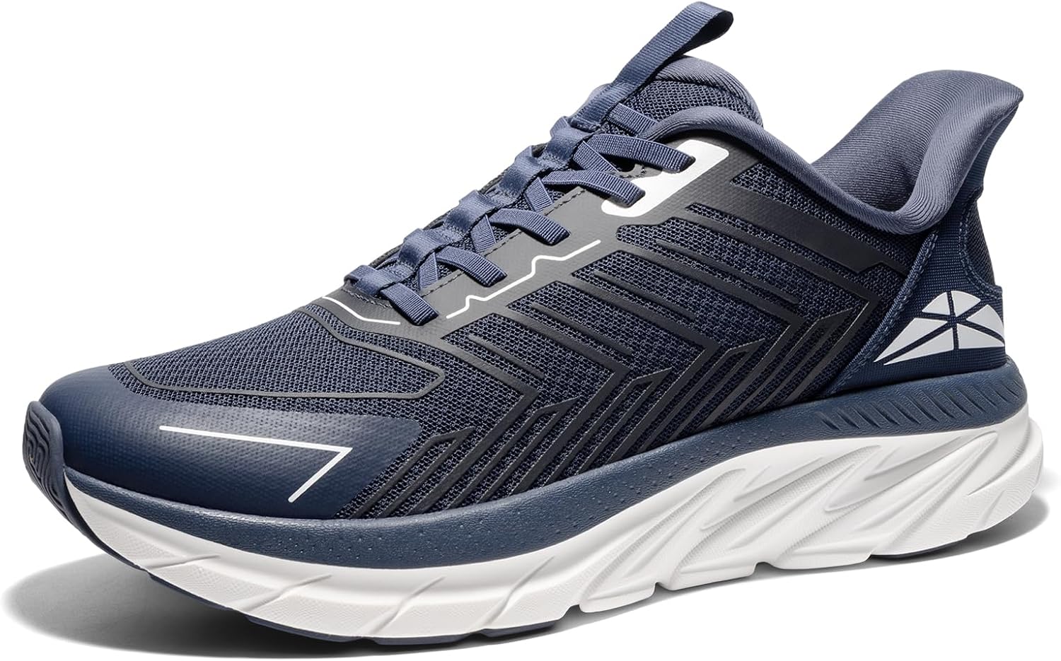 ALLSWIFIT Mens Slip On Walking Shoes Running Sneakers | Comfortable, Tennis, Breathable, Non Slip, Cushion, Lightweight, Athletic, Gym, Workout, Cross Training, Fashion