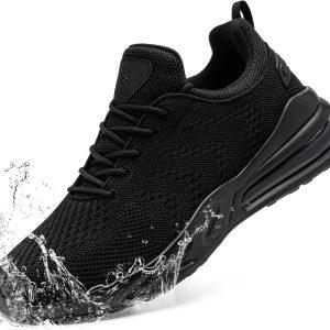 LARNMERN Men Chef Shoes Non Slip Work Waterproof Slip-on | Anti Slip Water Resistant Kitchen Shoes Restaurante Food Service Water Proof Walk Sneaker Zapatos Trabajo Antideslizantes