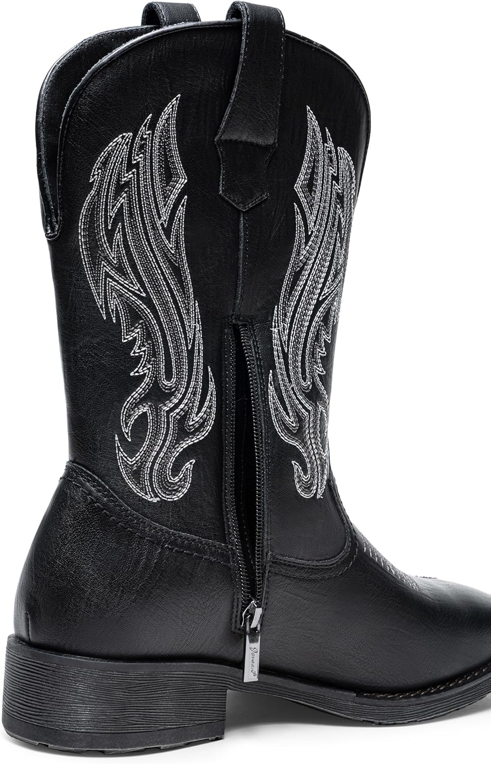 Jousen Cowboy Boots for Men Embroidery Men's Western Boots Retro Square Toe Mens Boot Botas Vaqueras Para Hombre - Image 6