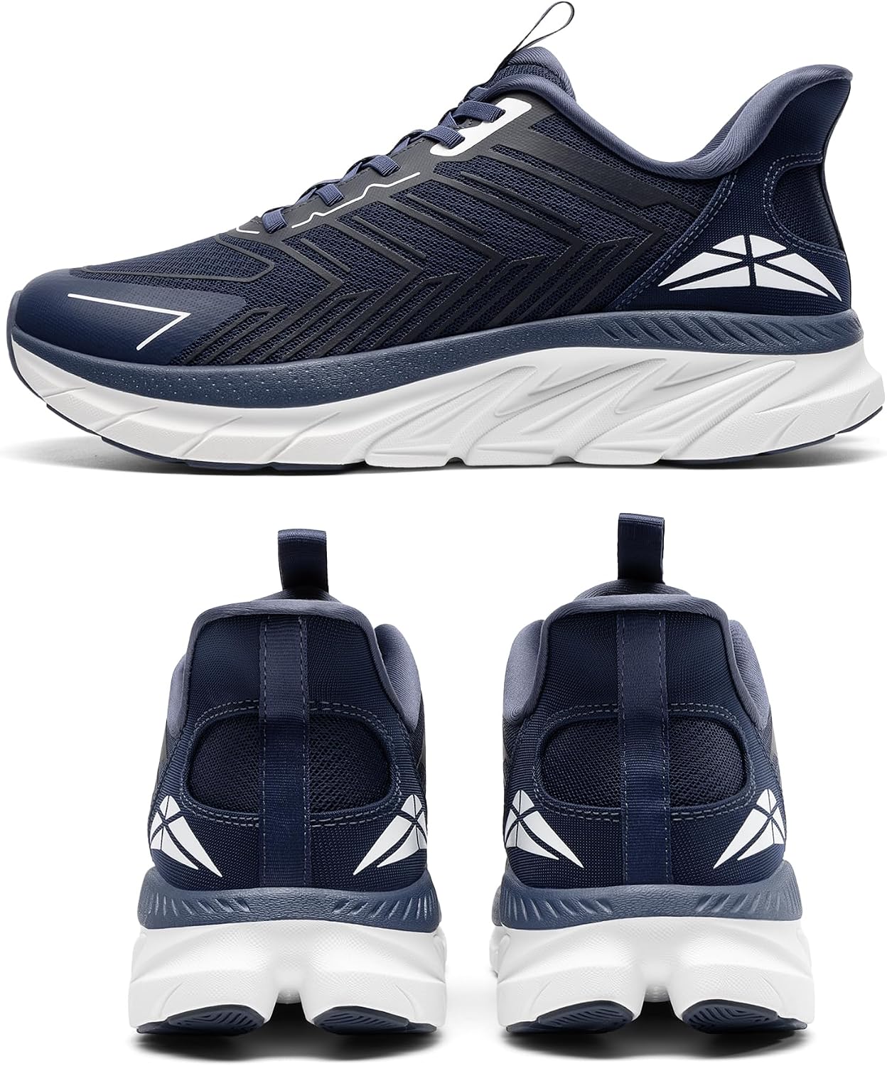 ALLSWIFIT Mens Slip On Walking Shoes Running Sneakers | Comfortable, Tennis, Breathable, Non Slip, Cushion, Lightweight, Athletic, Gym, Workout, Cross Training, Fashion - Image 8