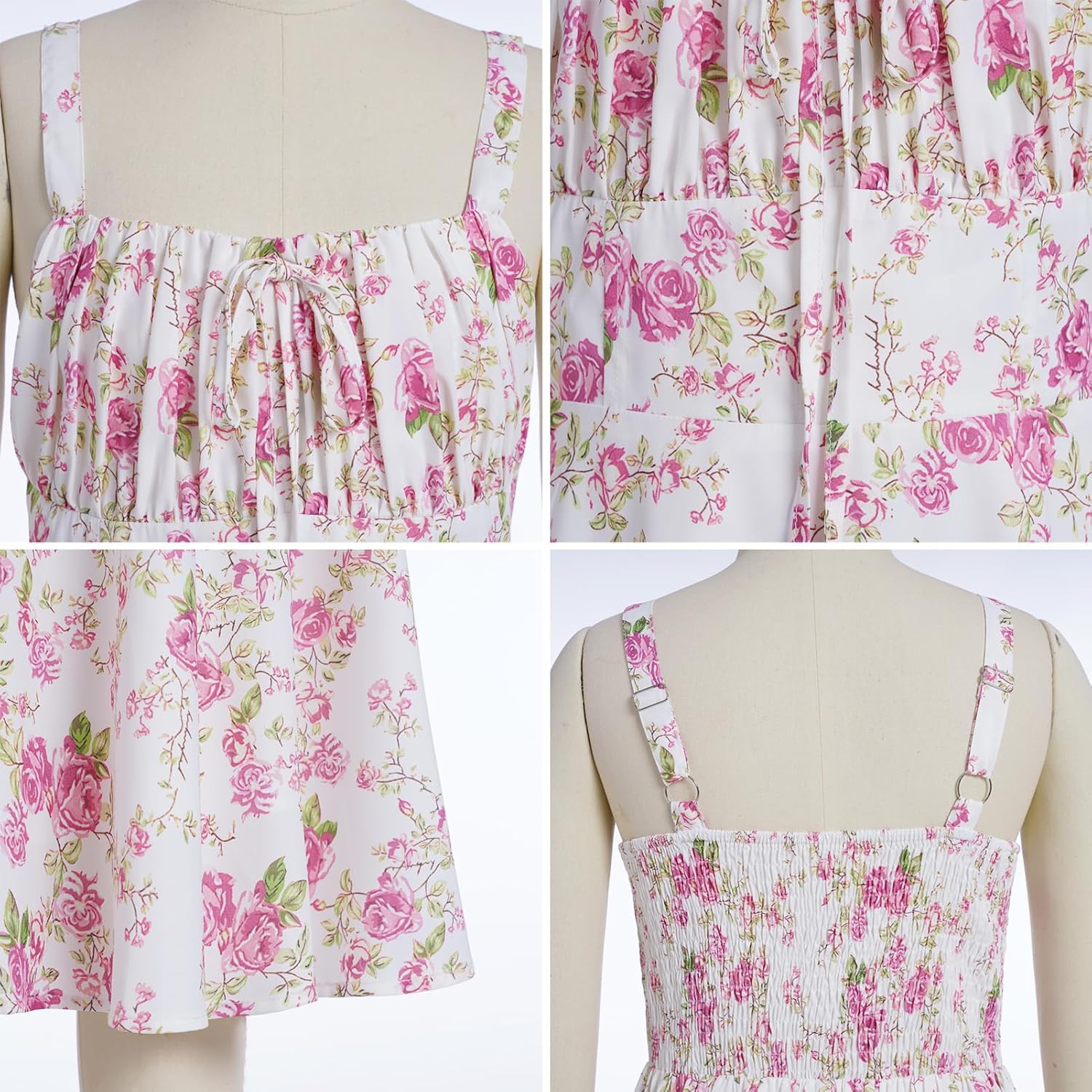 ODIZLI Tween Girls Long Corset Dress for Middle School Dance Party Summer Vacation Sundresses Holiday Junior Dresses - Image 4