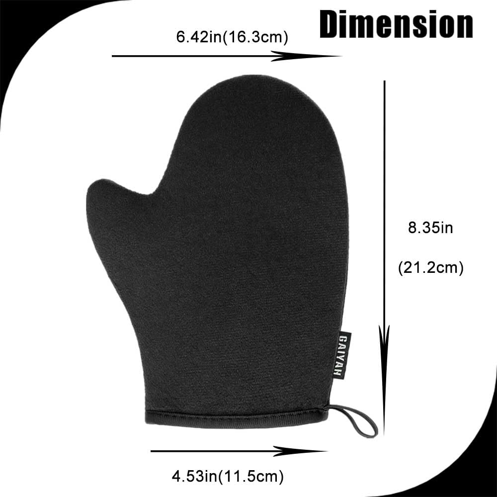 GAIYAH Self Tanning Mitt Applicator - Sunless Tanning Mitt Self Tanning Mitten Self Tanner Mitt Applicator Self Tanning Glove for Self Tan Mitt Applicator Tanning Mitts for Tanning Lotion, Mousse - Image 7