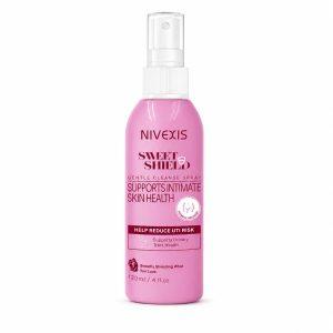 Feminine Intimate Skin Spray, Vaginal Odor Control & Itch Relief, pH Balanced Hygiene Cleanser, Soothes Irritated for Vaginal, Hypoallergenic, Fragrance-Free Hypochlorous Acid Formula, 4 fl oz