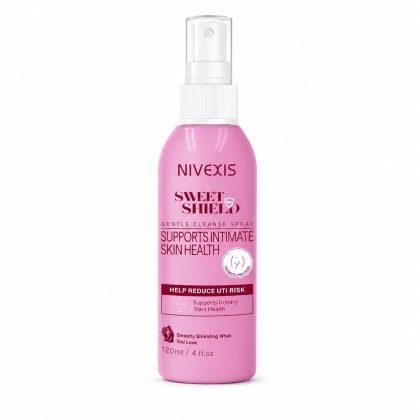 Feminine Intimate Skin Spray, Vaginal Odor Control & Itch Relief, pH Balanced Hygiene Cleanser, Soothes Irritated for Vaginal, Hypoallergenic, Fragrance-Free Hypochlorous Acid Formula, 4 fl oz