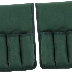 BESPORTBLE 2pcs Garden Tool Pouch Bag Kneeler Seat Side Storage Kneeling Stool Accessories