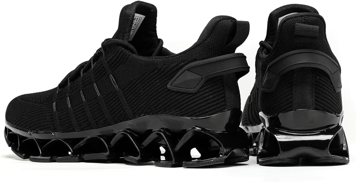 Mens Running Shoes Mesh Breathable Trail Runners Fashion Sport Blade Walking Tennis Sneakers - Image 5