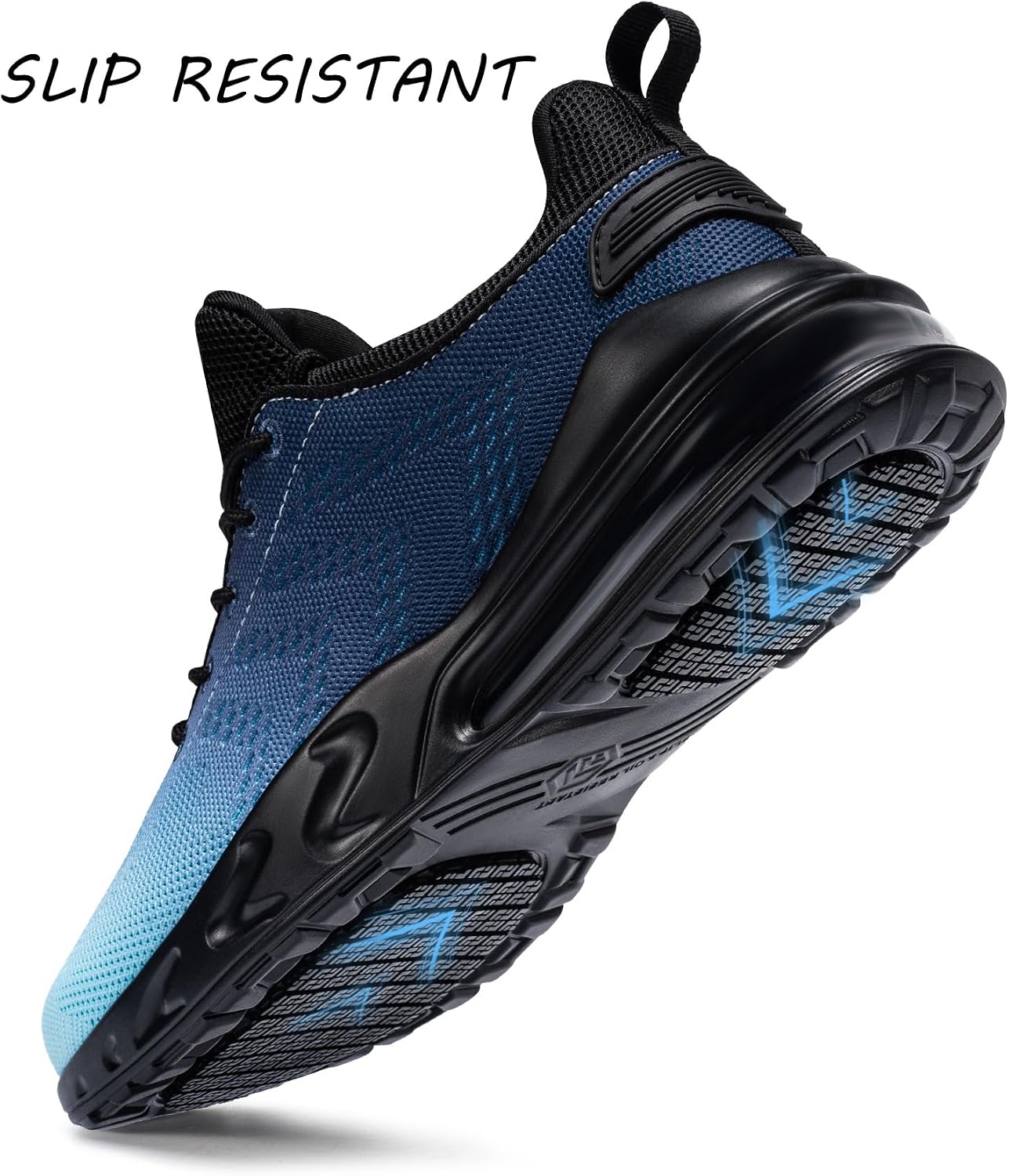 LARNMERN Men Chef Shoes Non Slip Work Waterproof Slip-on | Anti Slip Water Resistant Kitchen Shoes Restaurante Food Service Water Proof Walk Sneaker Zapatos Trabajo Antideslizantes - Image 3