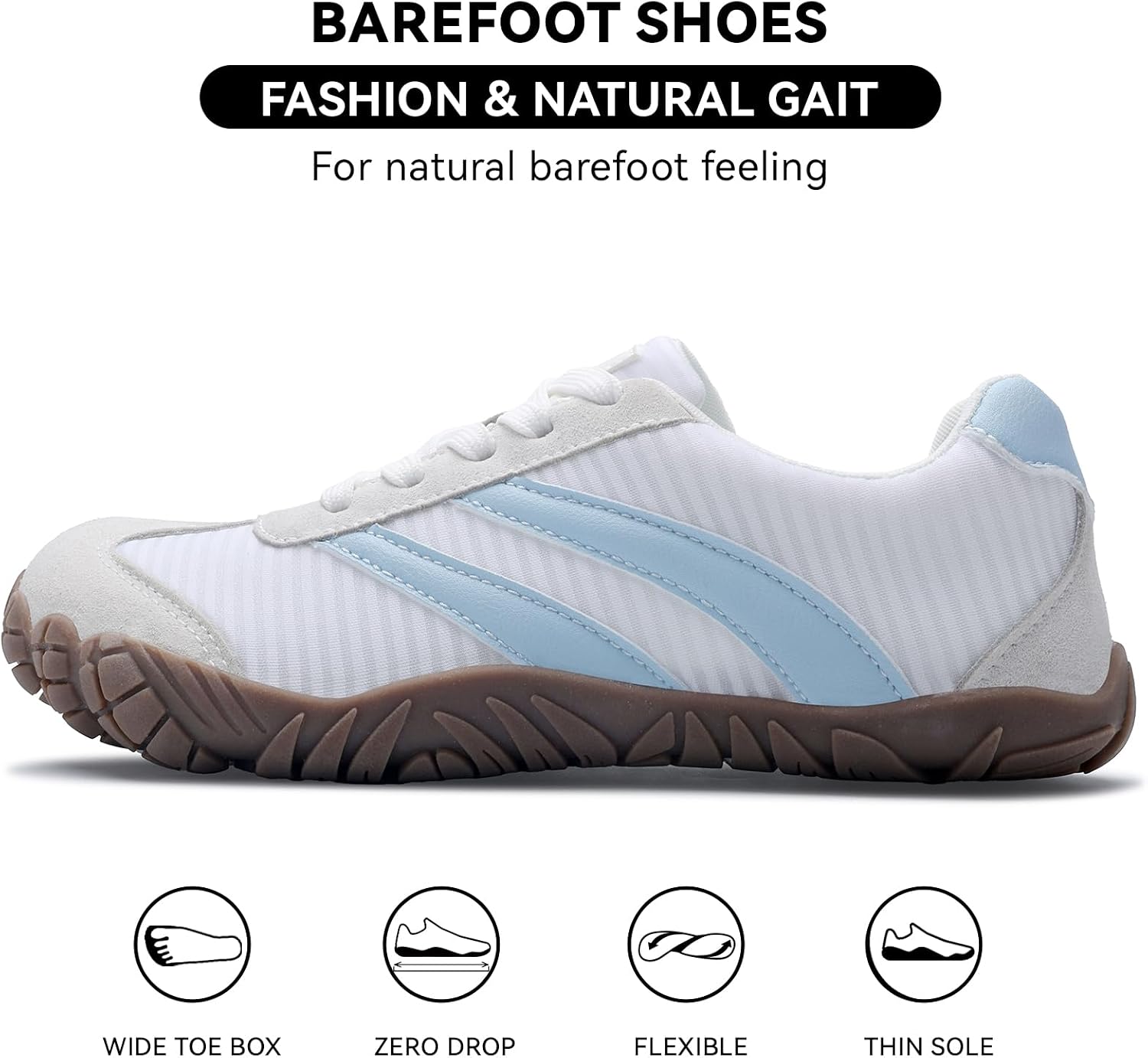Barefoot Shoes Women Men - Wide Toe Box Sneakers Women Casual Tennis Shoe - Image 2