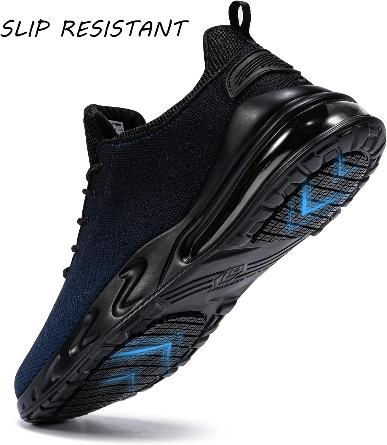 LARNMERN Men Chef Shoes Non Slip Work Waterproof Slip-on | Anti Slip Water Resistant Kitchen Shoes Restaurante Food Service Water Proof Walk Sneaker Zapatos Trabajo Antideslizantes - Image 4