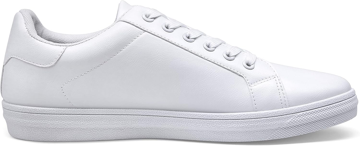 Jousen Men's White Shoes Casual White Sneakers - Image 4