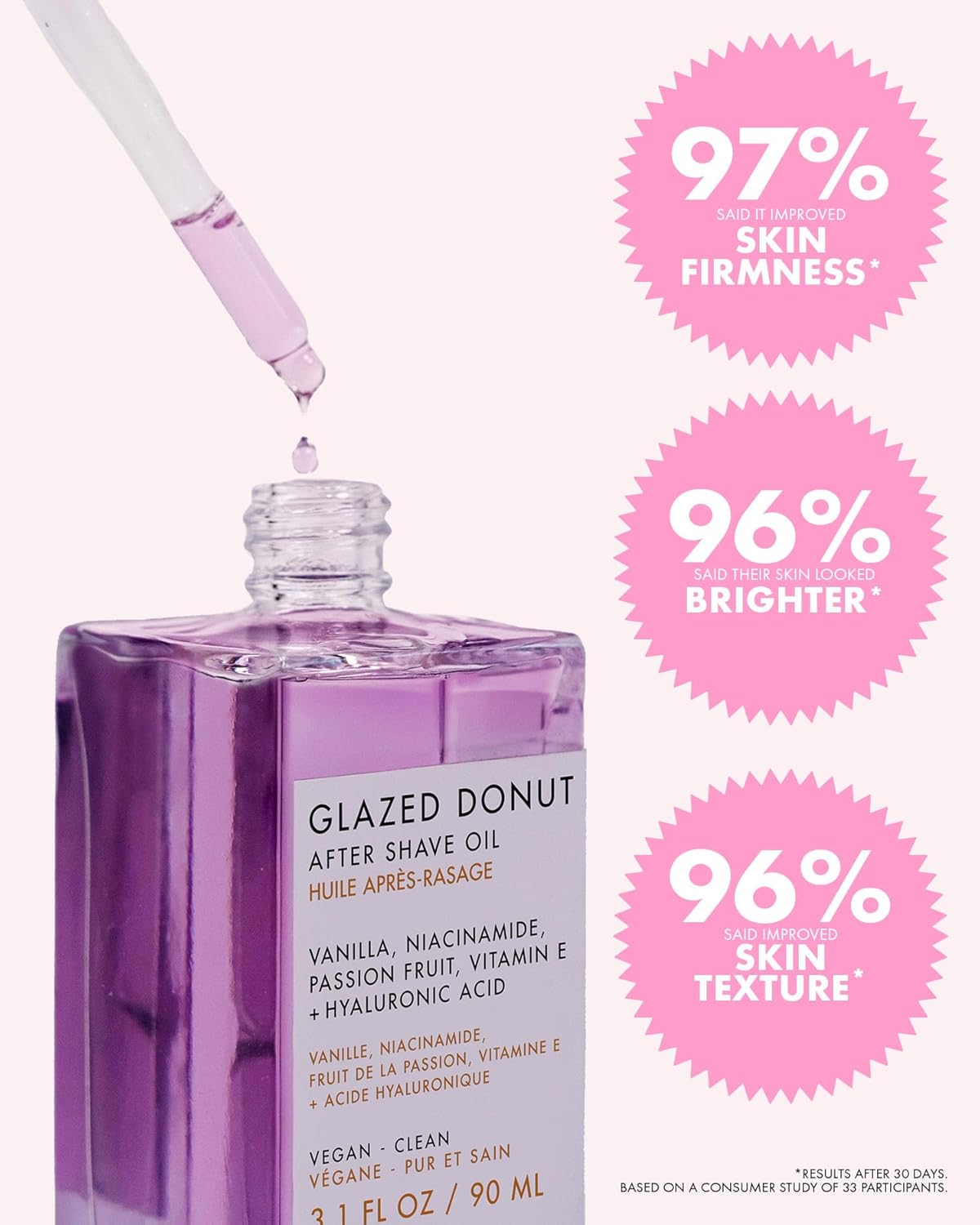 Truly Beauty Luxury After Shave Oil | Soothing Treatment for Sensitive Skin | Hyaluronic Acid & Niacinamide | Women's Hydrating Post-Shave Oil for Ingrown Hairs | Bikini Line, Underarms & Legs - Image 10