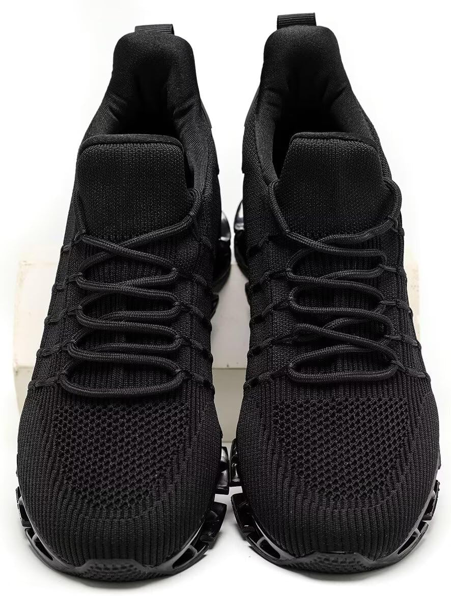 Mens Running Shoes Mesh Breathable Trail Runners Fashion Sport Blade Walking Tennis Sneakers - Image 7