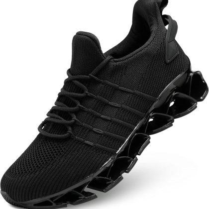 Mens Running Shoes Mesh Breathable Trail Runners Fashion Sport Blade Walking Tennis Sneakers