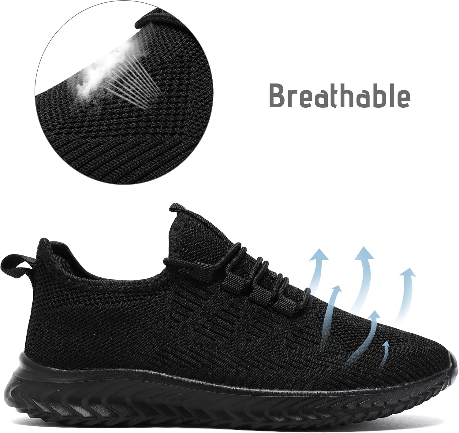 Mens Running Shoes Tennis Shoes Walking Gym Sneakers Non Slip - Image 6