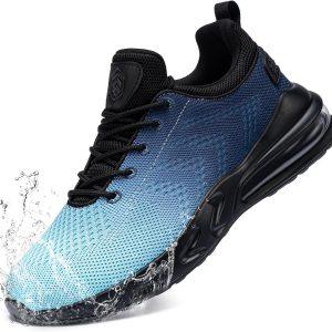 LARNMERN Men Chef Shoes Non Slip Work Waterproof Slip-on | Anti Slip Water Resistant Kitchen Shoes Restaurante Food Service Water Proof Walk Sneaker Zapatos Trabajo Antideslizantes