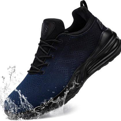 LARNMERN Men Chef Shoes Non Slip Work Waterproof Slip-on | Anti Slip Water Resistant Kitchen Shoes Restaurante Food Service Water Proof Walk Sneaker Zapatos Trabajo Antideslizantes