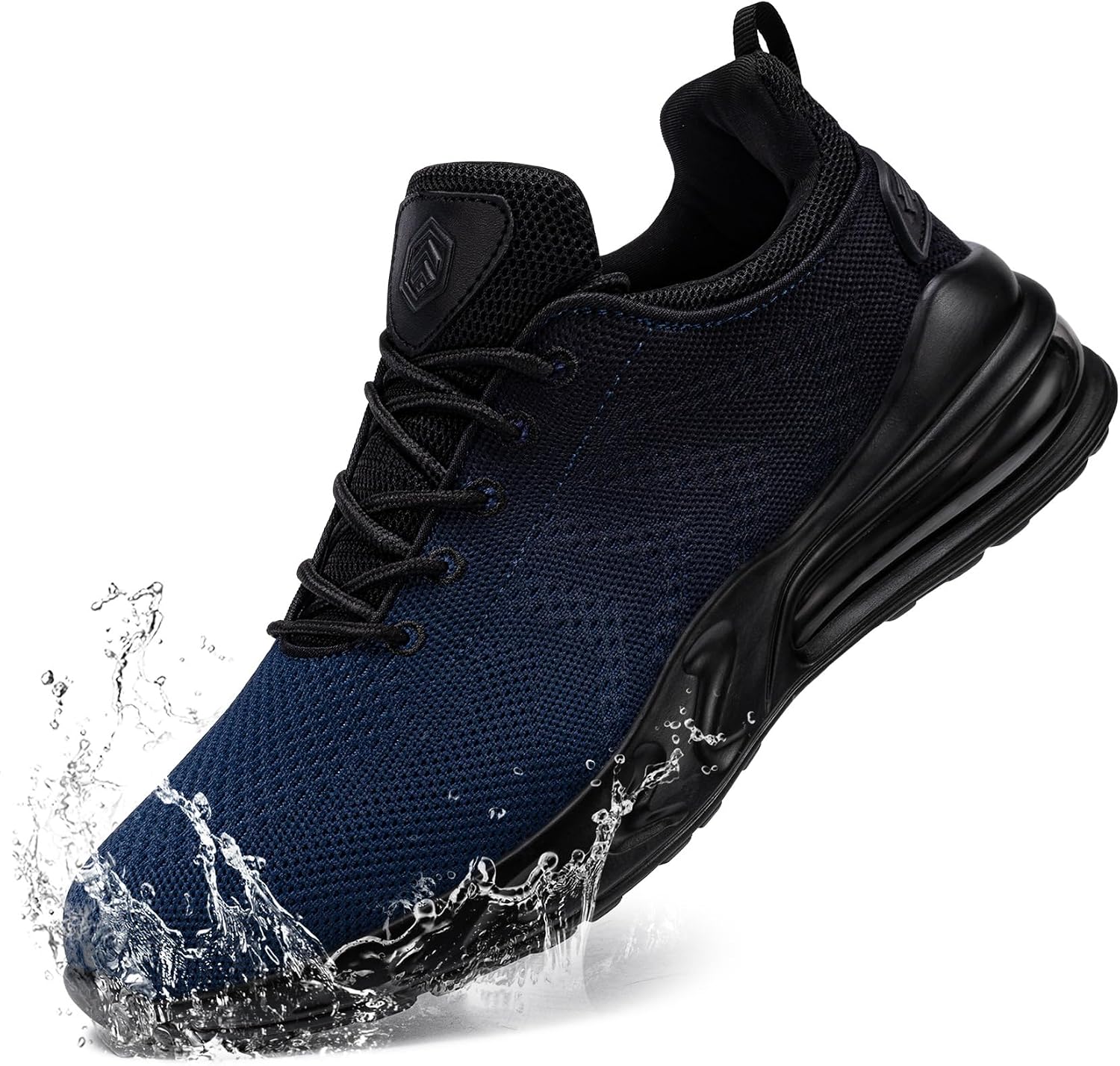 LARNMERN Men Chef Shoes Non Slip Work Waterproof Slip-on | Anti Slip Water Resistant Kitchen Shoes Restaurante Food Service Water Proof Walk Sneaker Zapatos Trabajo Antideslizantes