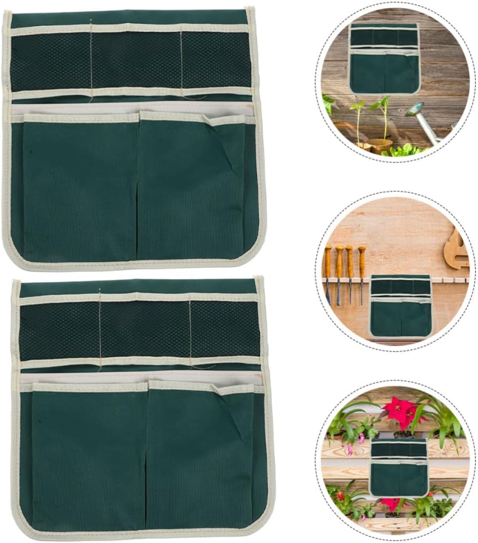Garden Tool Storage Bag with Side Pockets 2pcs for Kneeler Seat - Image 8