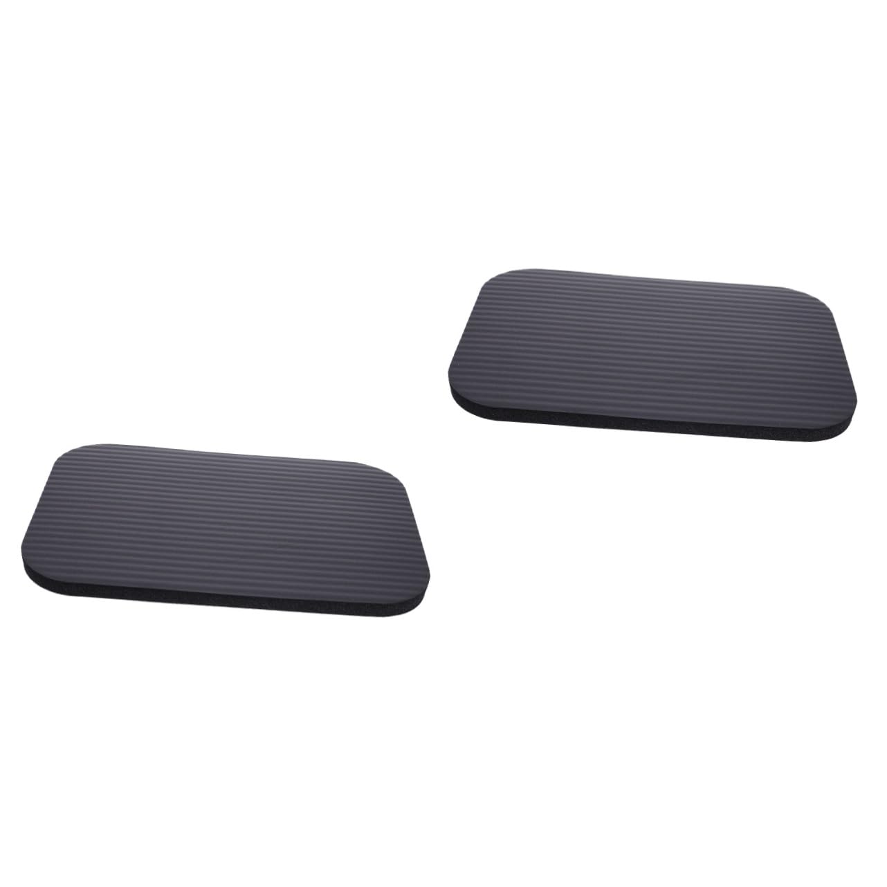 Sosoport 2pcs Comfort Kneeling Mat Garden Kneeler Cushion for Yoga Camping and Housework Activities Nbr Material and Knee