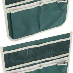 2pcs Garden Kneeler Tool Bag with Pockets, Reusable Cloth Storage