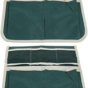 2pcs Garden Kneeler Seat with Side Pockets and Tool Storage Bag