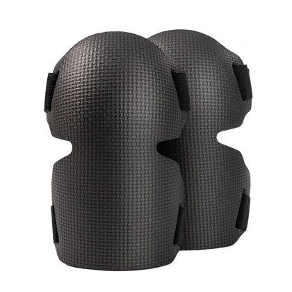 SUJAYU 2 Pack Gardening Knee Pads for Women, Soft Foam Knee Pads for Men Construction, Work Knee Pad for Women Men, Rodilleras Para Roofing Rodilleras Para Trabajo (Black)