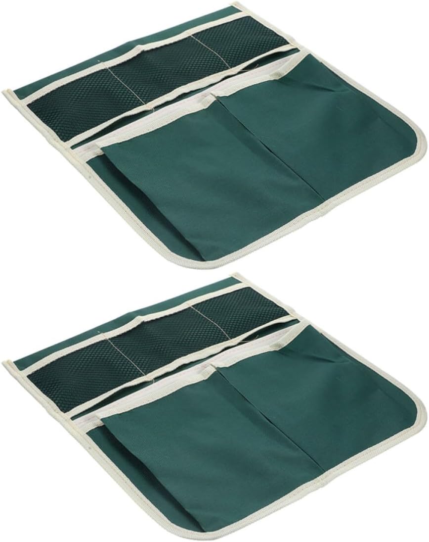 Garden Tool Storage Bag with Side Pockets 2pcs for Kneeler Seat
