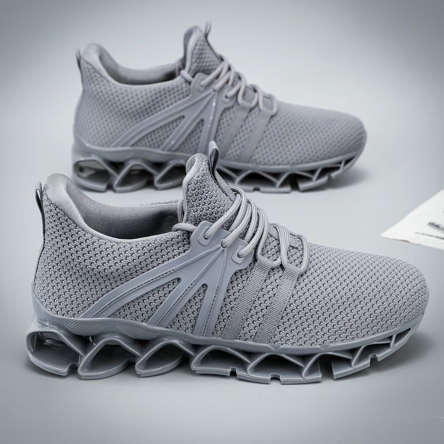 Mens Walking Shoes Blade Tennis Casual Fashion Running Sneakers Comfort Non Slip Workout Sport Athletic Trainers - Image 7