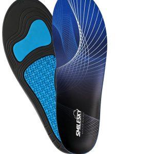 Gel Insoles for Men Women Standing All Day Superior Comfort with Massaging Gel Technology, Relieves Tired Achy Feet & Legs, Inserts for Work Boots & Sneakers(Trim to Fit)