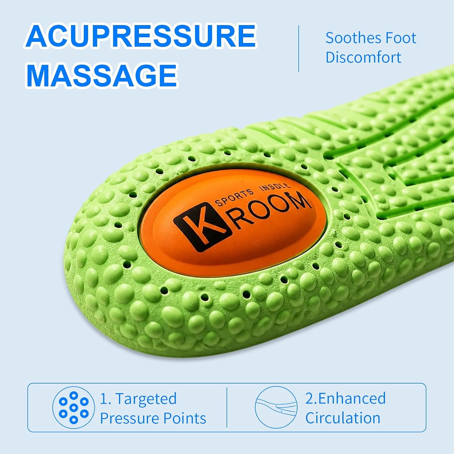 2026 New 4D Cloud Steppers Insoles for Men & Women,Breathable Massage Shoe Inserts,Memory Foam Cushioning Insoles,Shock Absorption & Foot Pain Relief for Plantar Fasciitis(M 10.5-11 / W 12-12.5 290mm) - Image 5