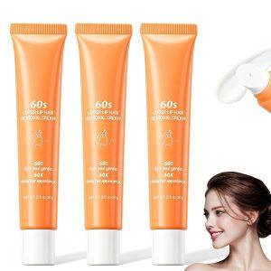 3PCS Facial Hair Remover Cream for Women, Gentle Fast-Acting Formula, Upper Lip Hair Removal Cream for Body Face Lips