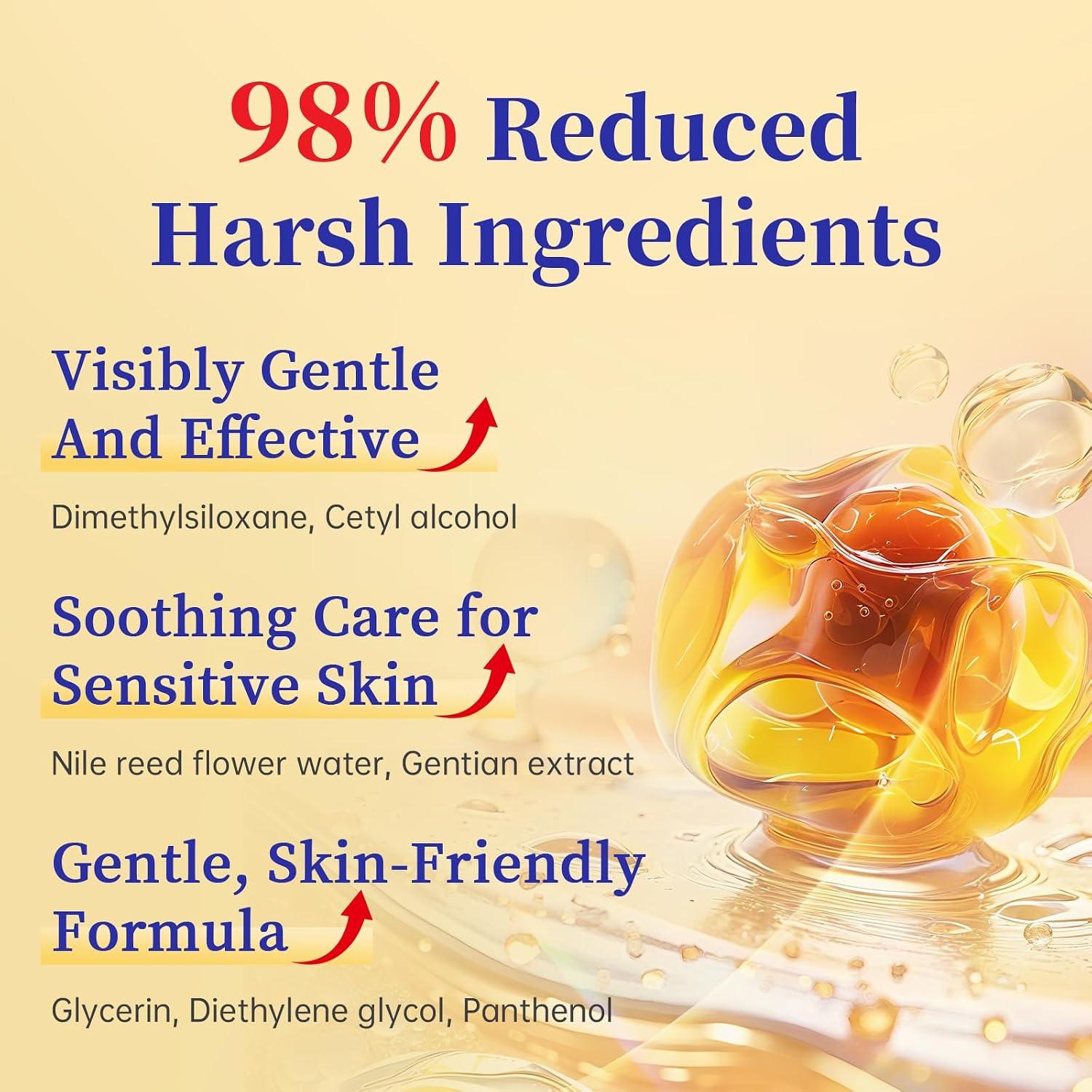 Facial Hair Removal For Women, Painless & Gentle Hair Removal Cream | Chin | Upper Lip | Cheeks for Sensitive Skin (5 Min, 7 Days) - 1.69 Fl Oz - Image 5